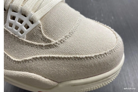 Rep EP 4 (W) Jordan Retro DQ4909-100 Canvas Blank DQ4909-100 1219